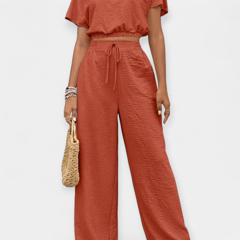 Ensemble ample élégant