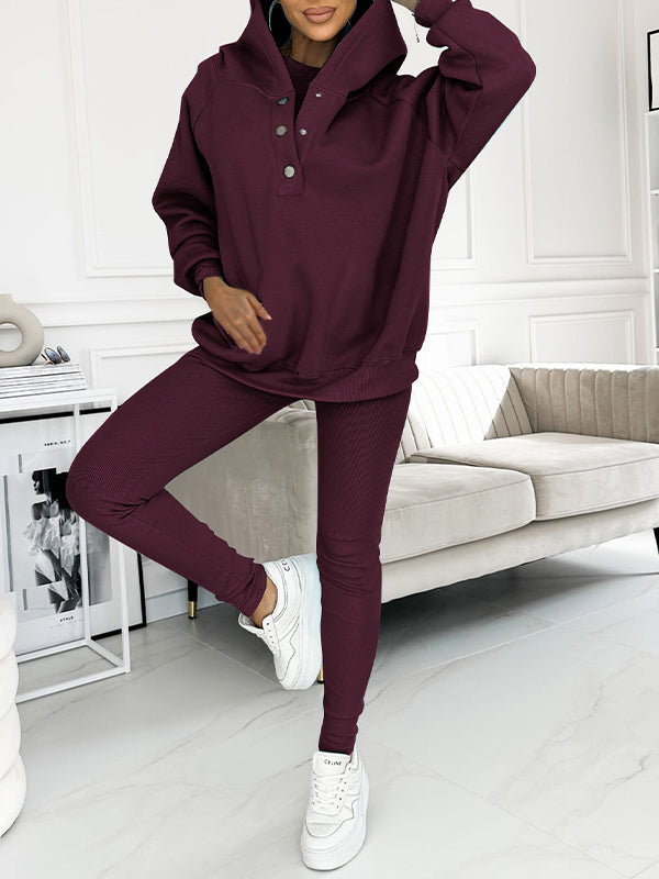 Elodie™ - Ensemble avec Pantalon et Sweat à Capuche