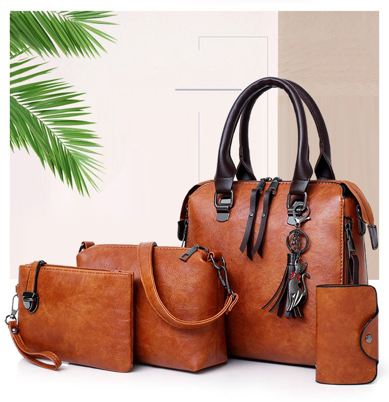 Avery™ - Ensemble de sacs à pompons de luxe