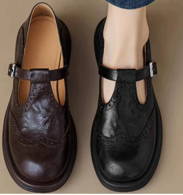Chaussures en cuir confortables