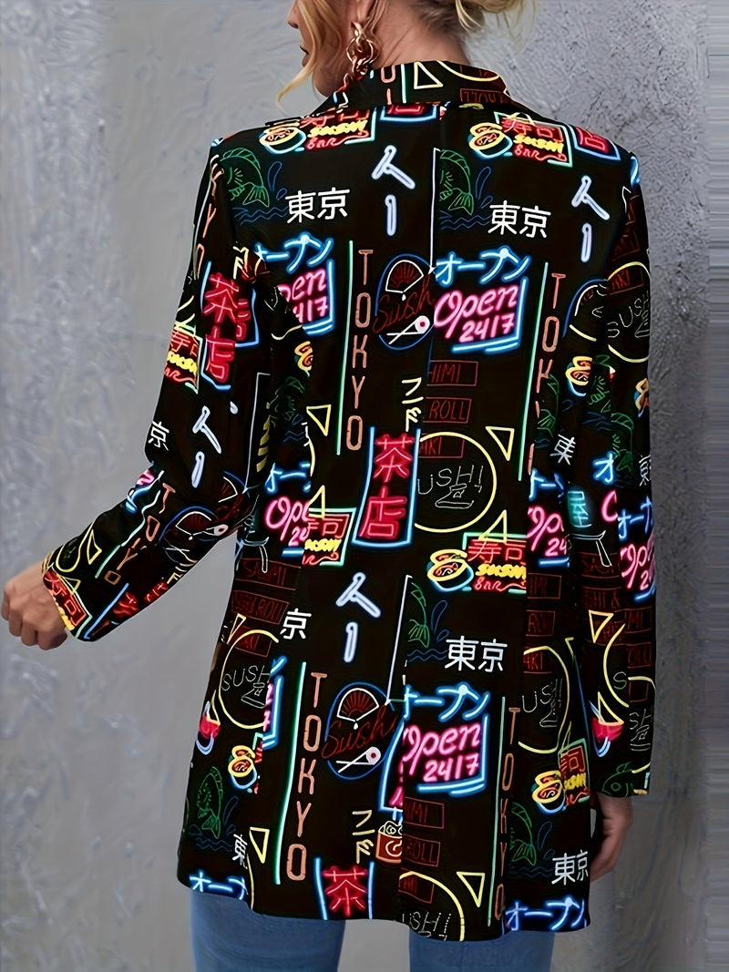 Avery™ - Blazer Graffiti Moderne