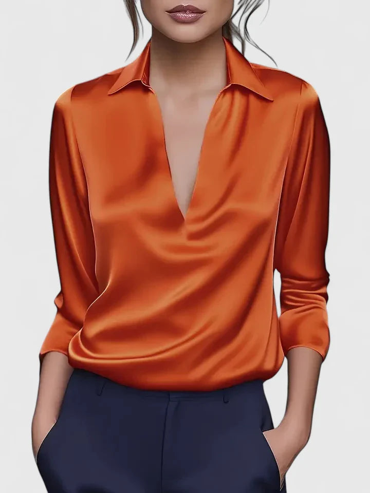 Calvina | Blouse Sophistiquée