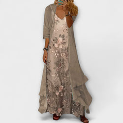 Bryleigh | Ensemble Deux-Pièces Robe Maxi Élégante