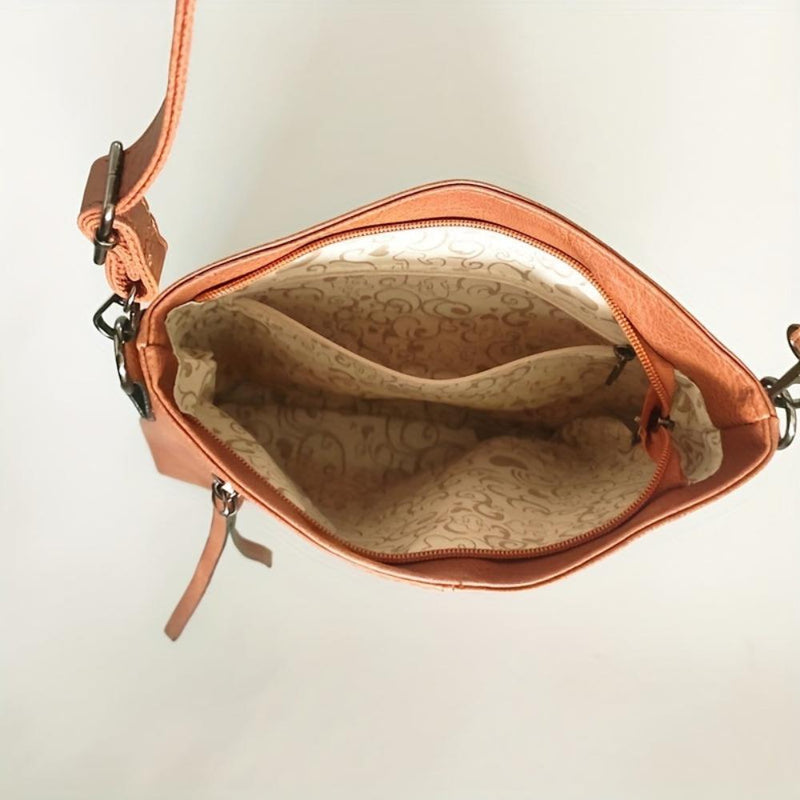 Addison™ Élégance Simple | Sac bandoulière carré rétro