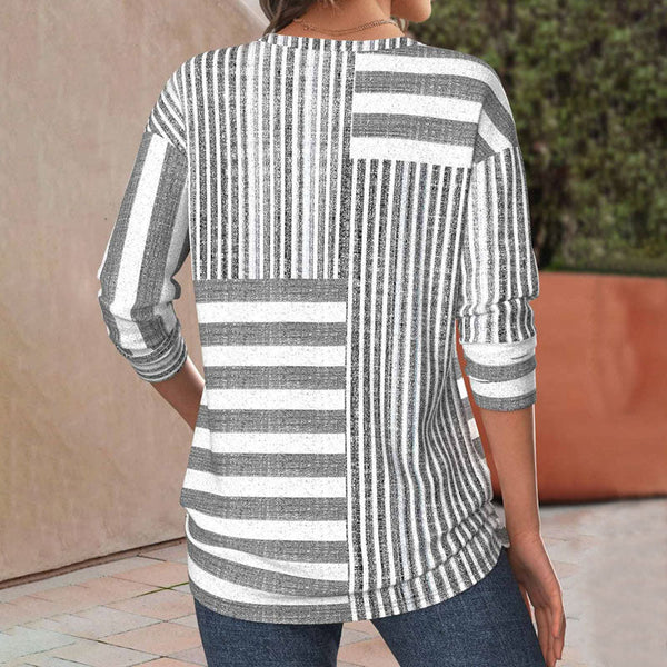 Miki | Blouse Confort à Rayures
