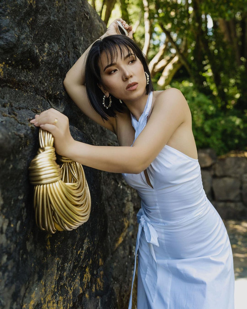Ellie™ - Sac doré de luxe et élégant