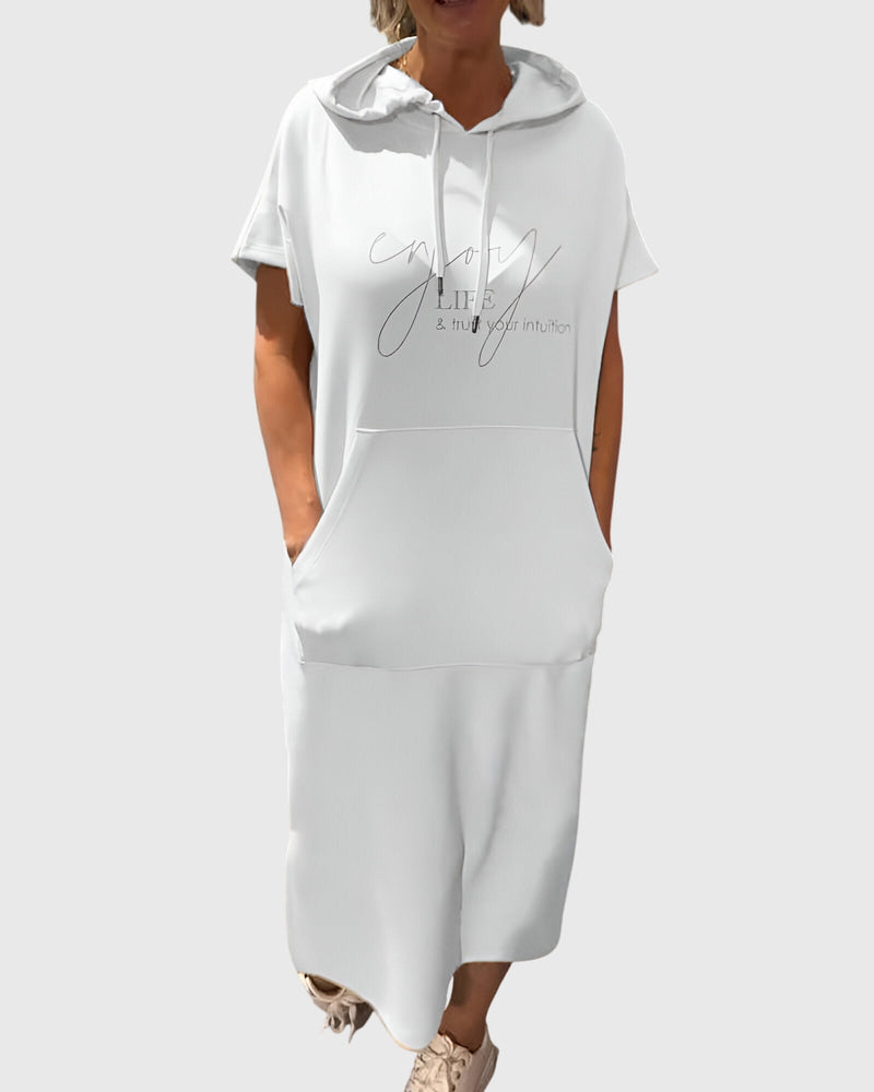 Marlowe™ | Robe sweat à capuche décontractée