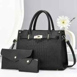 Scarlett™ - Ensemble de sacs Croco Allure Premium