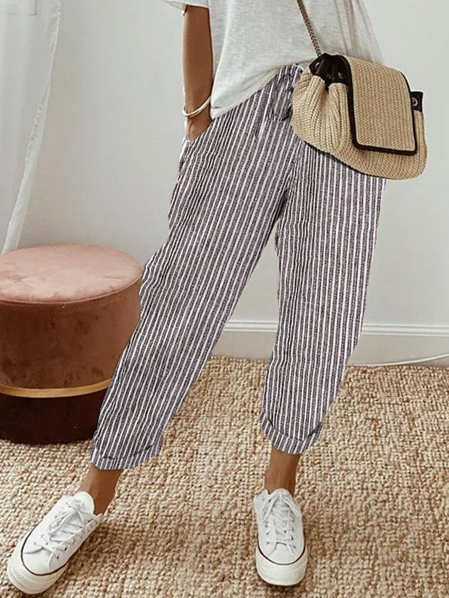 Ely | Pantalon en lin de luxe anti-transpiration