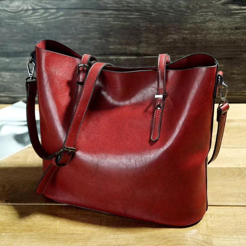 NICOLE™ | Sac à bandoulière vintage en cuir synthétique