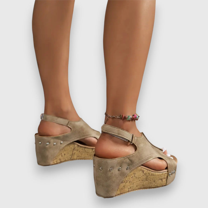 Sandales élégantes à plateforme