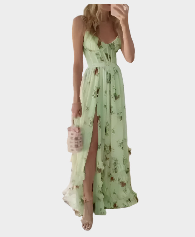 Robe florale aérienne
