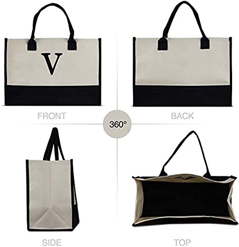 Harper™ - Sac fourre-tout personnalisé avec lettre