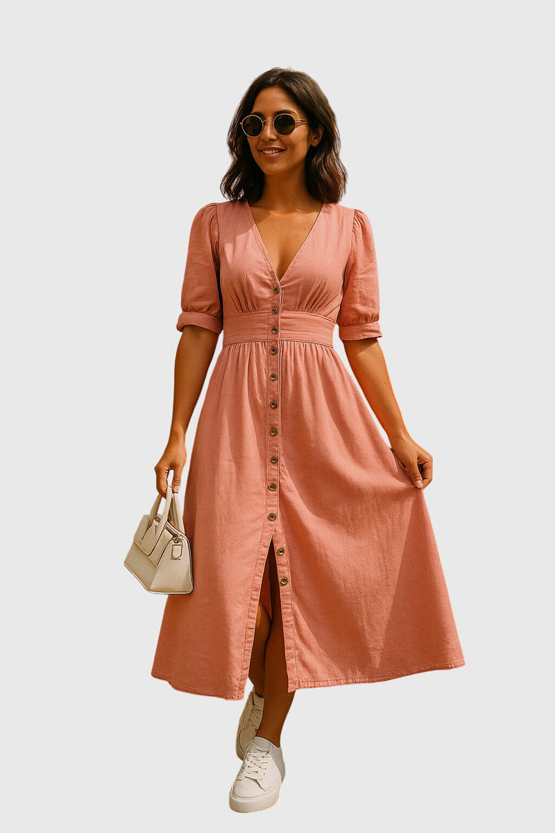 Jacqueline™ | Robe en jean élégante