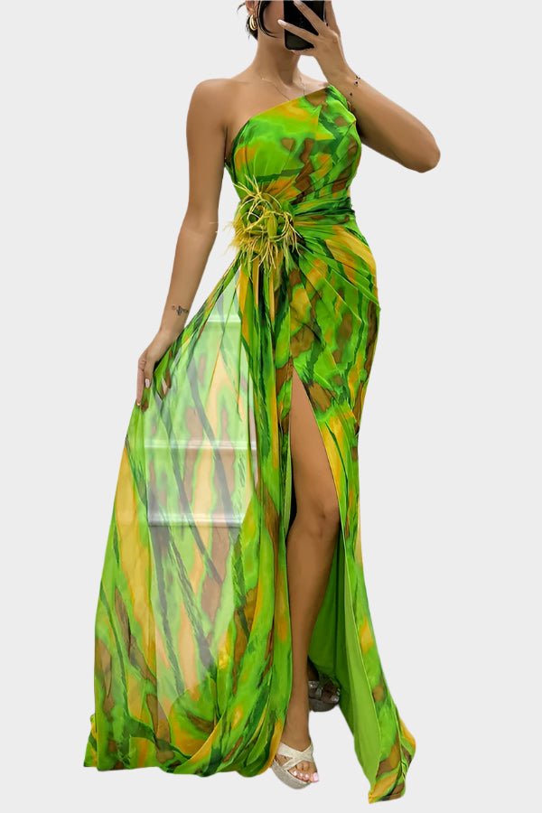 Robe colorée et aérienne