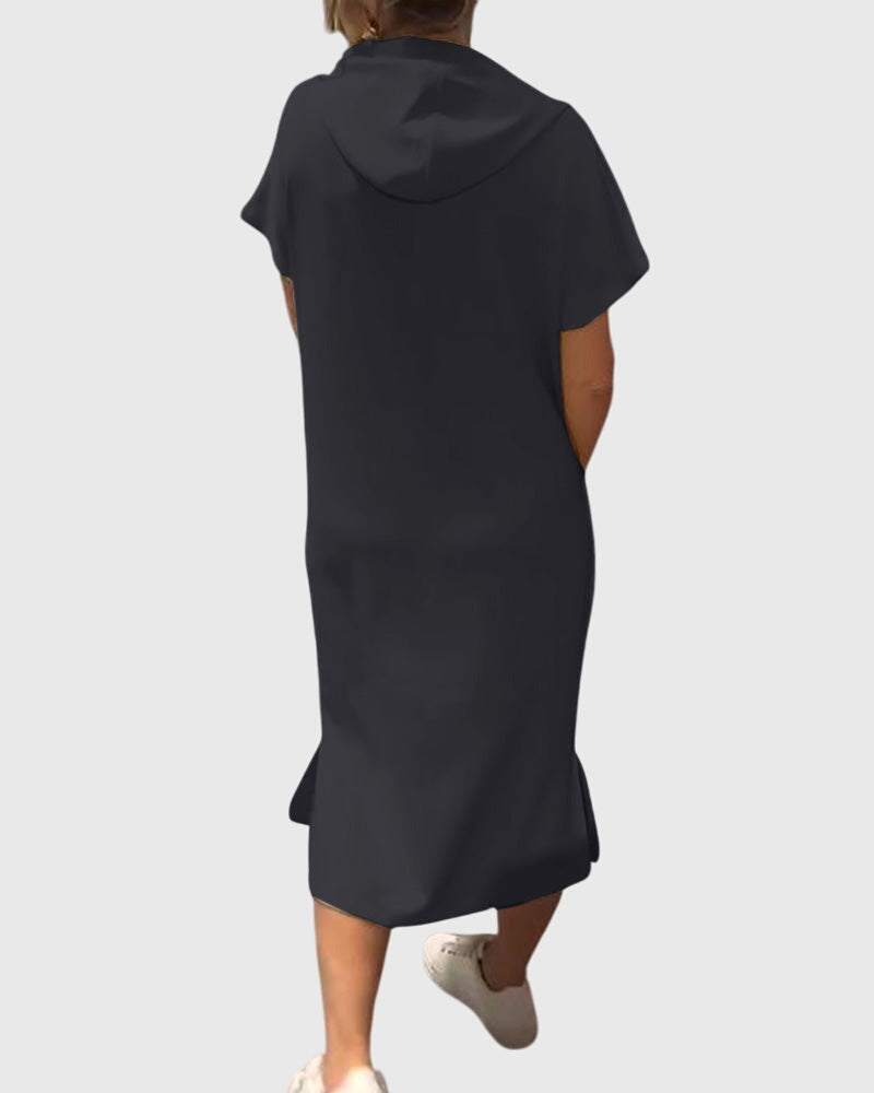 Marlowe™ | Robe sweat à capuche décontractée