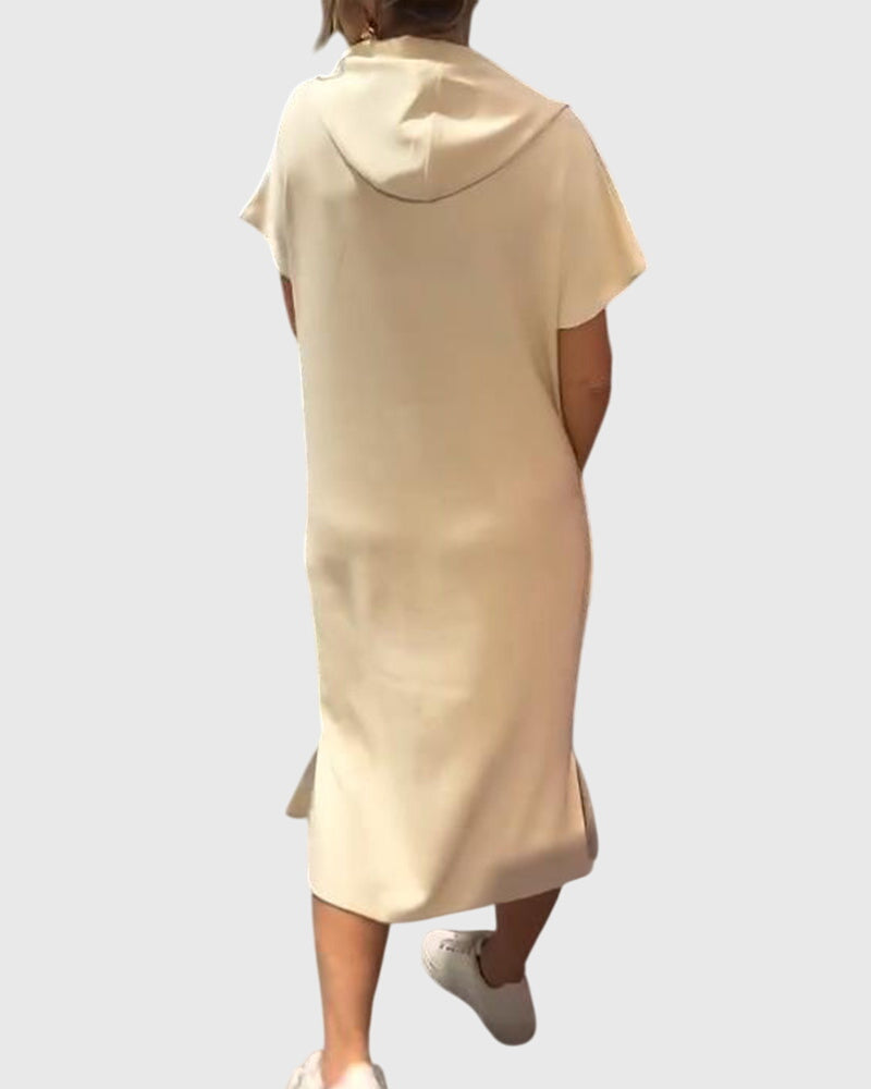 Marlowe™ | Robe sweat à capuche décontractée