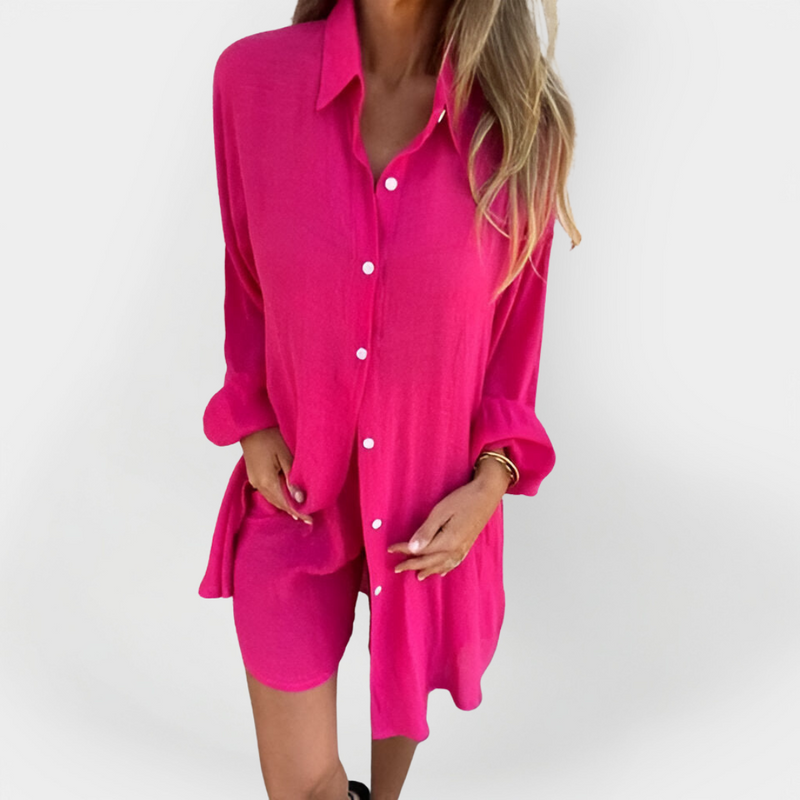 Ensemble blouse et short quotidien
