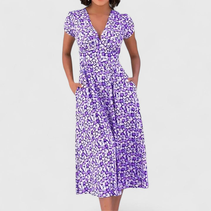 Roseanna | Robe midi confortable
