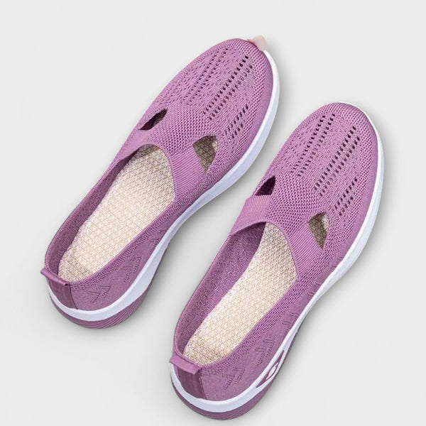 Martha - Bottes orthopédiques confortables en violet