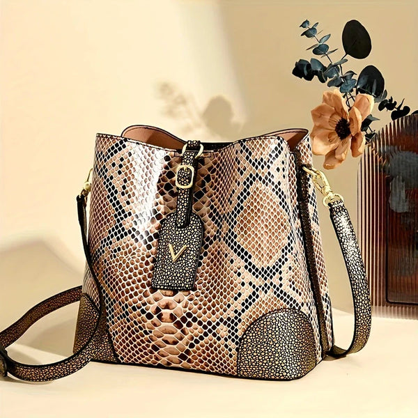 Addison™ - Sac élégant à imprimé serpent