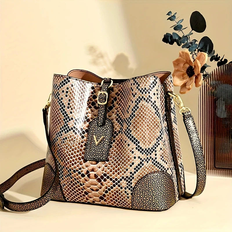 Addison™ - Sac élégant à imprimé serpent