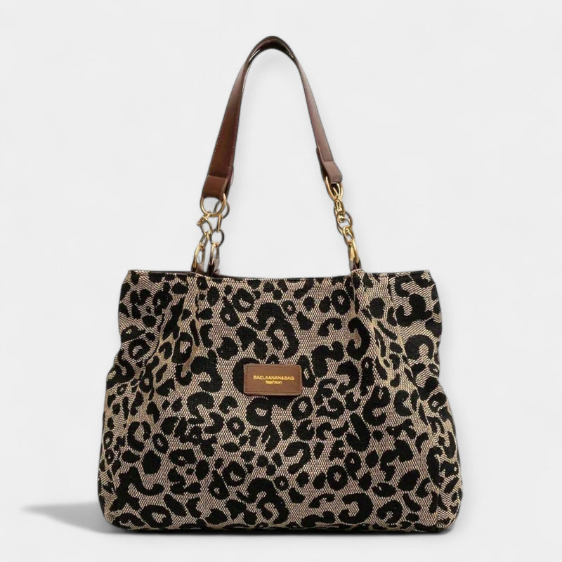 Sac à bandoulière avec imprimé animalier