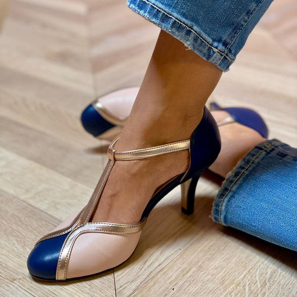 Laya™ | Talons à bride en T, bout rond, colorés et confortables