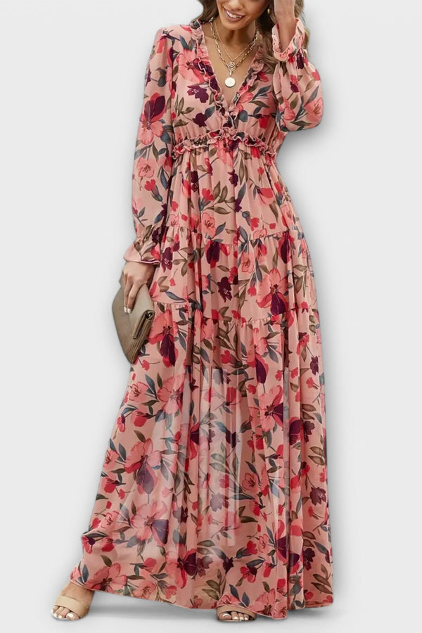 Ynah | Robe Maxi Élégante