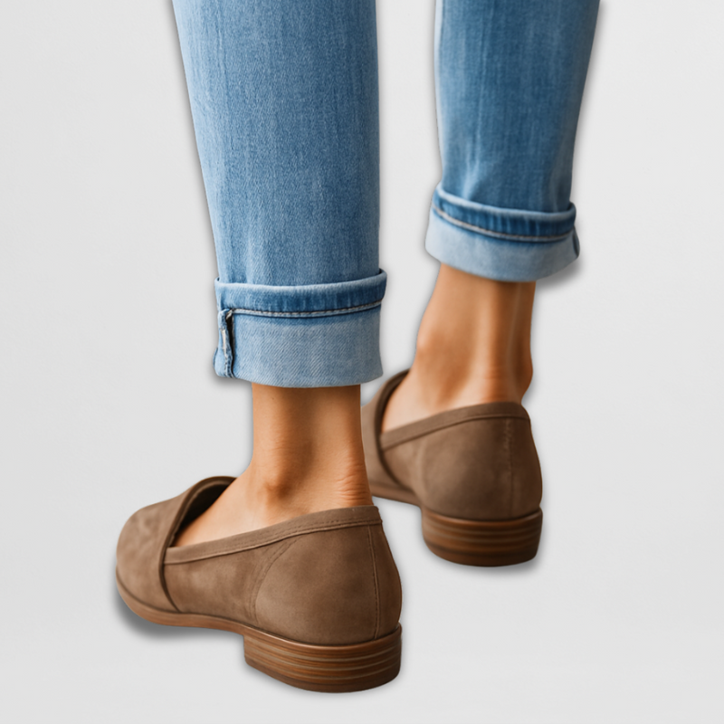 Mocassins en daim