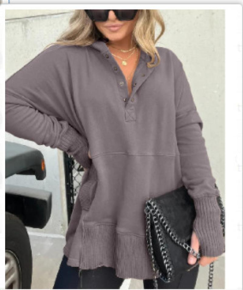 MAGGIE - SWEAT À CAPUCHE FLUIDE PREMIÈRE CLASSE