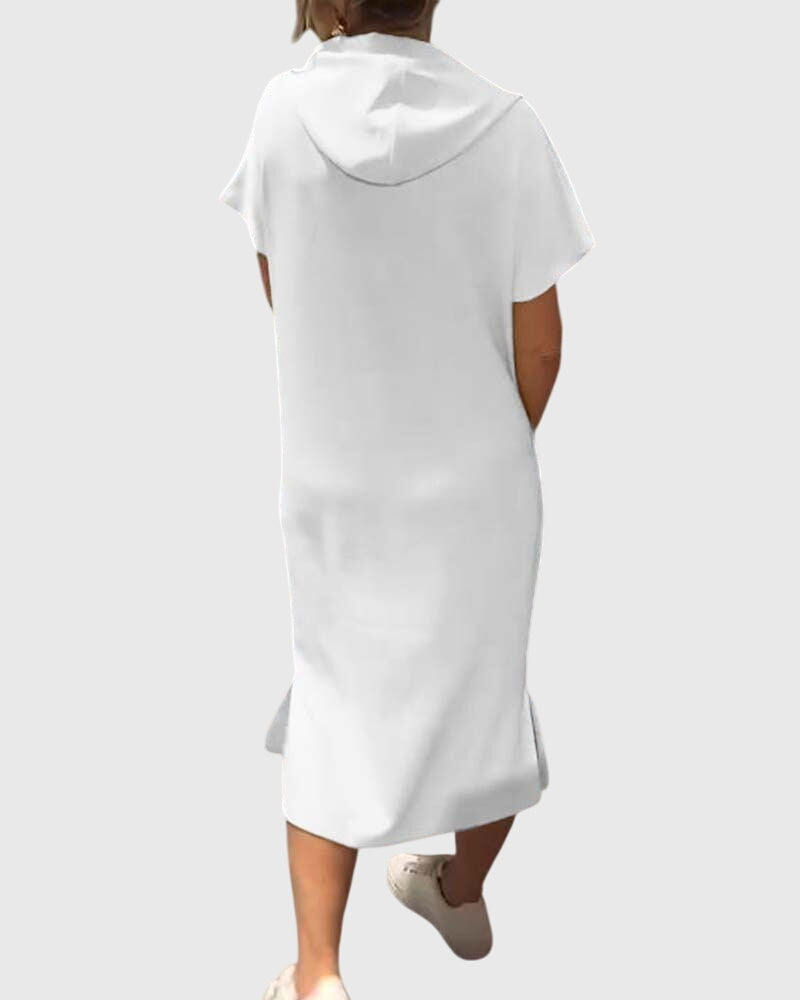 Marlowe™ | Robe sweat à capuche décontractée