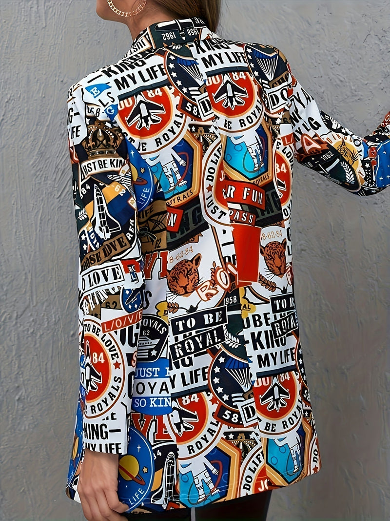 Avery™ - Blazer Graffiti Moderne