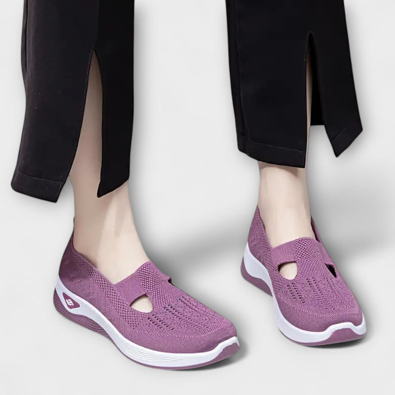 Martha - Bottes orthopédiques confortables en violet