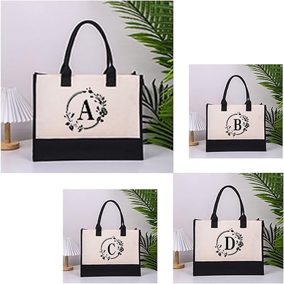 Harper™ - Sac fourre-tout personnalisé avec lettre