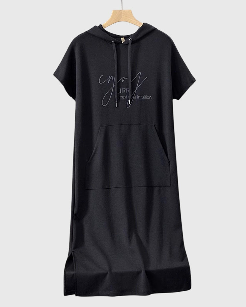 Marlowe™ | Robe sweat à capuche décontractée