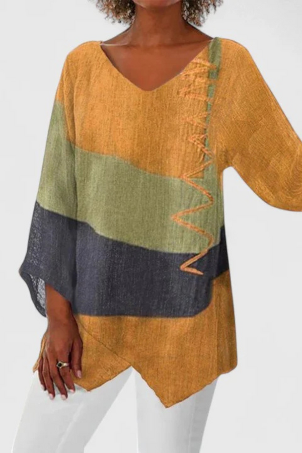 Elysia | Tunique sophistiquée à col en V