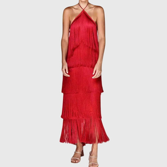 Artiselle™ - Robe à franges