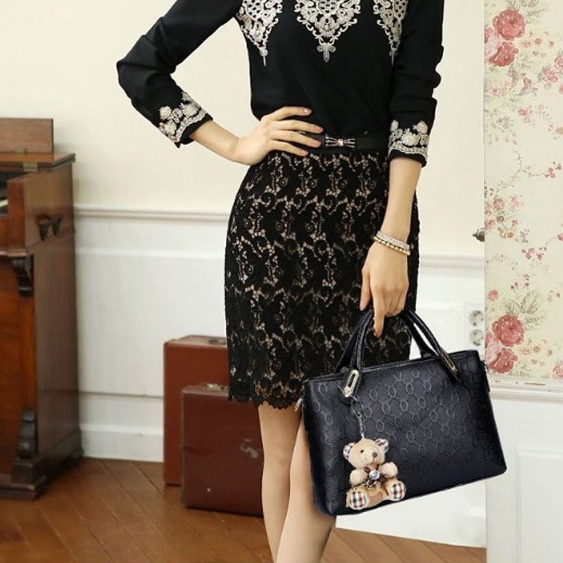 Ensemble Grace™ Luxe | Élégant et mignon ensemble de sac à main 4 pièces