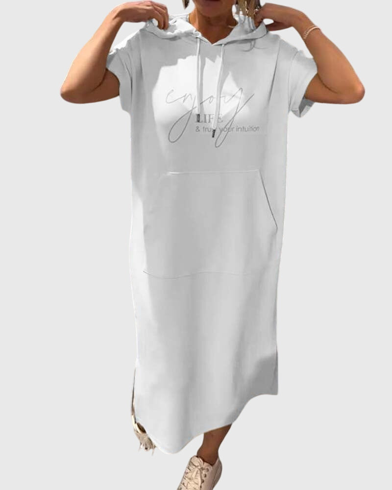 Marlowe™ | Robe sweat à capuche décontractée