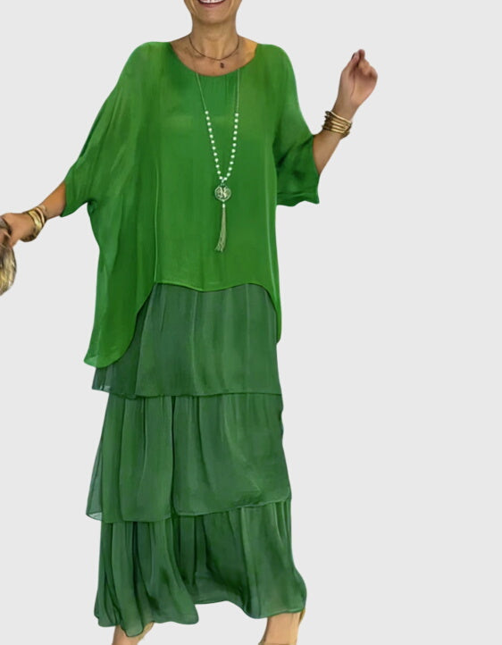 Susan™ | Robe élégante longue et fluide