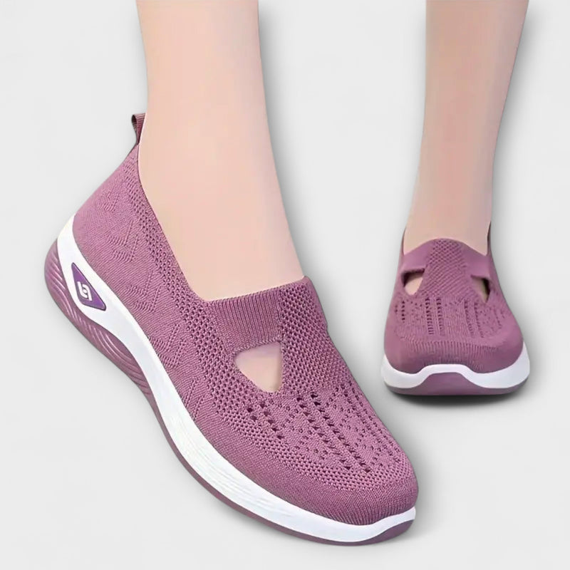 Martha - Bottes orthopédiques confortables en violet