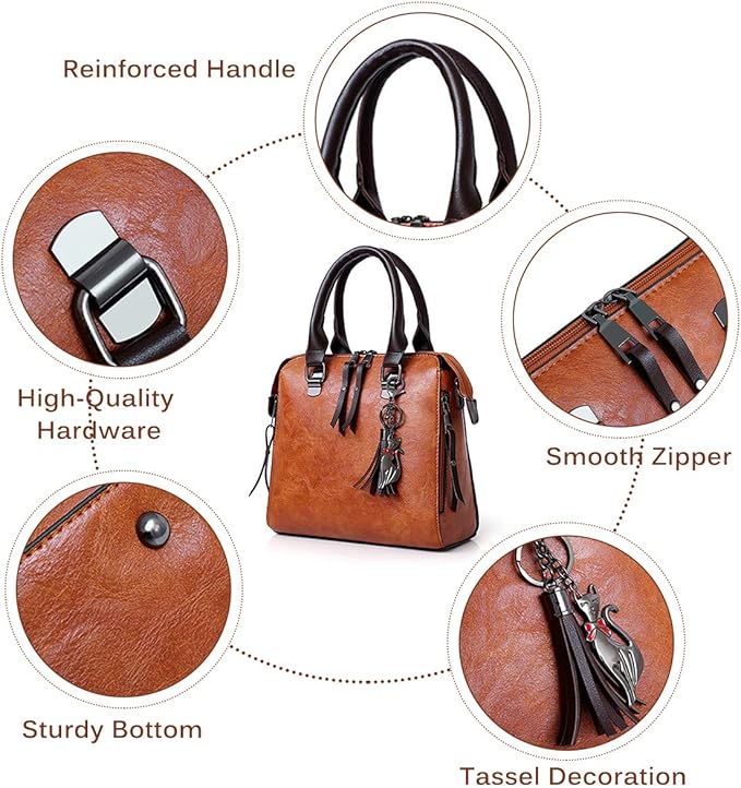 Avery™ - Ensemble de sacs à pompons de luxe