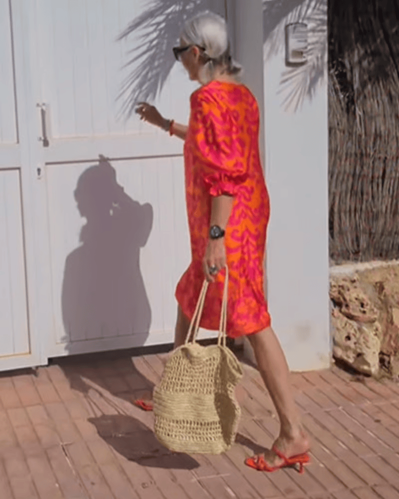 Luna - Robe florale élégante