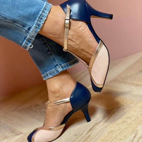 Laya™ | Talons à bride en T, bout rond, colorés et confortables