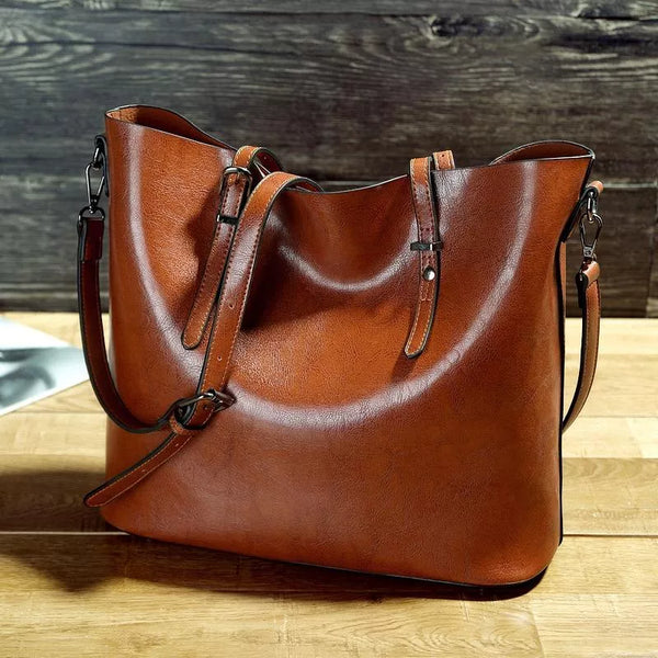 NICOLE™ | Sac à bandoulière vintage en cuir synthétique