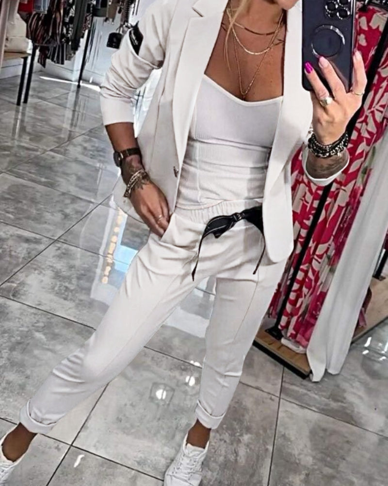 Malou | Ensemble blazer élégant et jogger