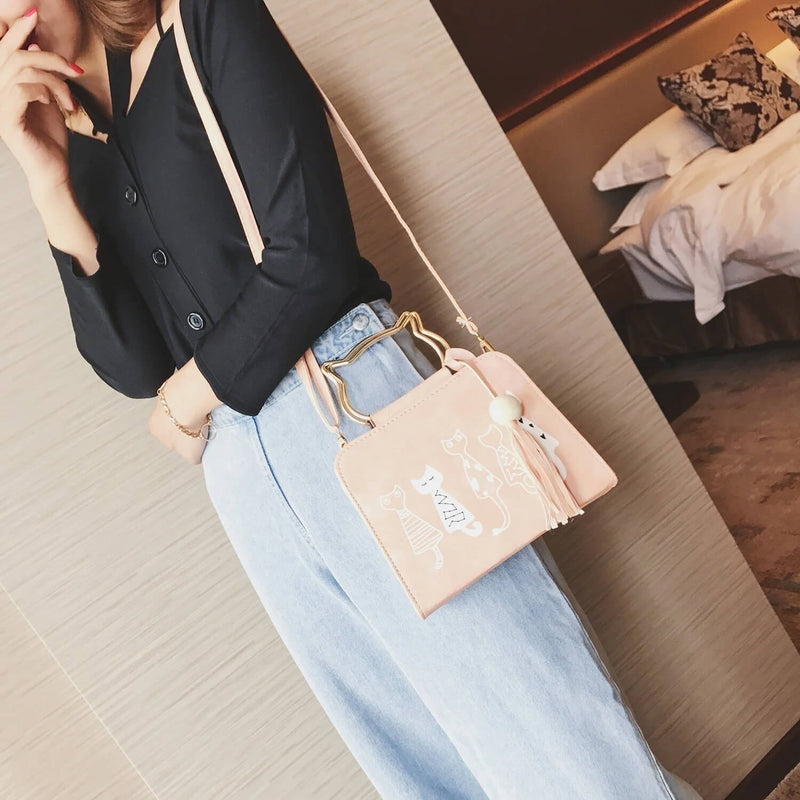 Layla™ - Sac à main mignon et élégant en forme de chaton