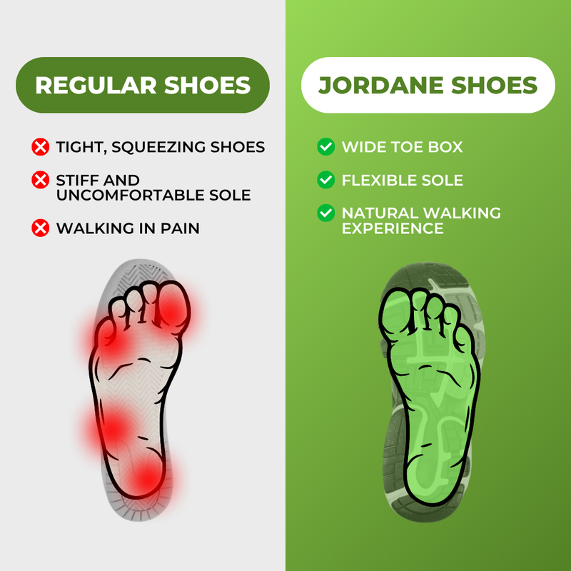 Jordane | Chaussures ergonomiques confortables