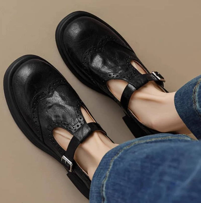 Chaussures en cuir confortables